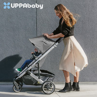 uppababy cruz宝宝推车双向高景观可坐可躺儿童折叠新生婴儿推车