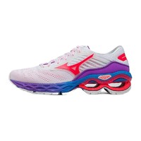 Mizuno 美津浓 WAVE Wave Creation 22 男子跑鞋 J1GC210166 白色/红色/蓝色 42