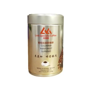 来美咖 哥伦比亚 苏帕摩 深度烘焙 咖啡豆 250g