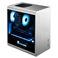 JONSBO 乔思伯 RM3 RGB 光效版 M-ATX机箱 半侧透 银色