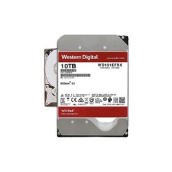 Western Digital 西部数据 WD西部数据机械硬盘10T西数硬盘WD101EFBX云存储NAS红盘Plus