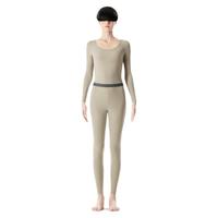 Bananain 蕉内 女士秋衣秋裤套装 WA501+/YT-838730 圆领款 洛绿 L