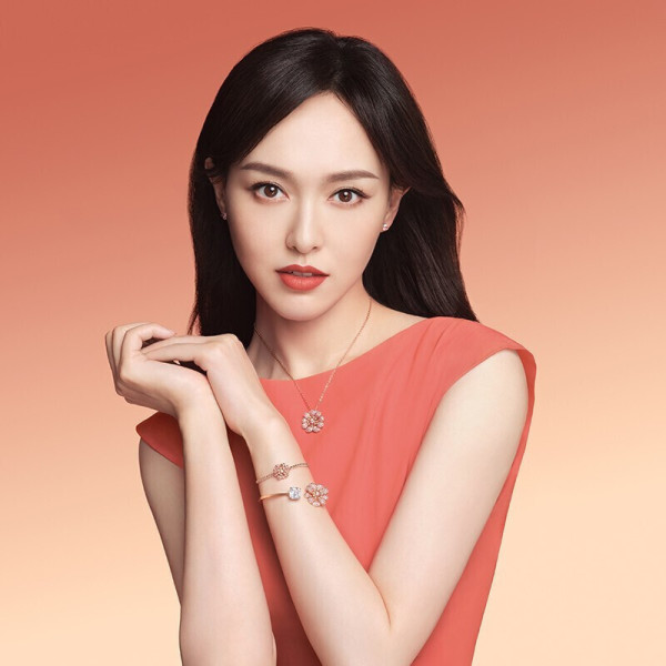 swarovski 施华洛世奇 故宫宫廷联名款 心相莲项链女 镀玫瑰金色