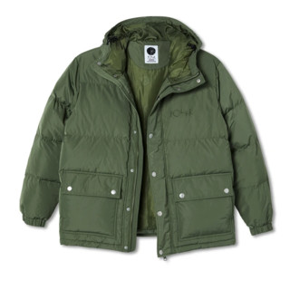 POLAR SKATE CO. Hood Puffer 男女款连帽羽绒服 PSCSP21083 军绿色 S