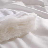 MERCURY 水星家纺 阳光卷毛抗菌51%澳洲进口羊毛冬被子约6.4斤200*230cm白