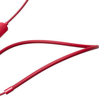Lenovo 联想 SH1 半入耳式颈挂式动圈降噪蓝牙耳机 红色