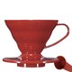 PLUS会员：HARIO V60经典陶瓷咖啡滤杯 1-2人份+量勺