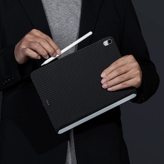 PITAKA 2018/2020款iPad Pro/Air平板电脑凯夫拉轻薄磁吸保护套 10.9英寸保护壳【半包款 不兼容iPad支架】