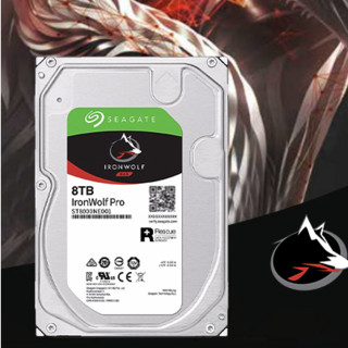 SEAGATE 希捷 酷狼IronWolf Pro 3.5英寸NAS硬盘 8TB (CMR、7200rpm、256MB) ST8000NE001