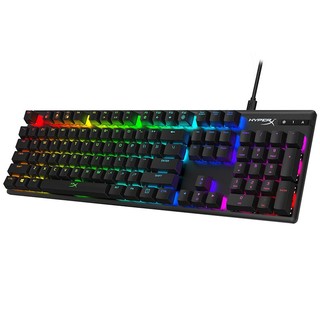 HYPERX 极度未知 阿洛伊起源 104键 有线机械键盘 黑色 HyperX冰轴 RGB