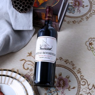龙船庄园干红葡萄酒 圣朱利安产区 法国原装进口红酒 750ml 2017年 龙船正牌