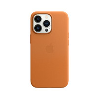 Apple 苹果 iPhone 13 Pro MagSafe 皮革手机壳 金褐色