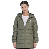 adidas 阿迪达斯 W ESS DOWN PAR 女子运动羽绒服 GH4591 绿色 XS