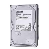 TOSHIBA 东芝 3.5英寸 监控级硬盘 4TB (PMR、5400rpm、128MB) MD04ABA400V+螺丝