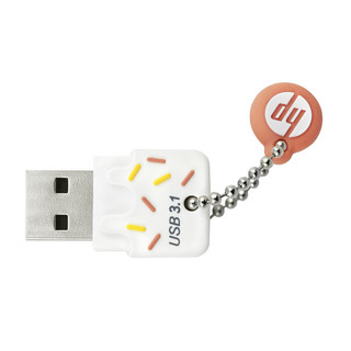 HP 惠普 x778w USB 3.1 U盘 暖心橙橘 64GB USB