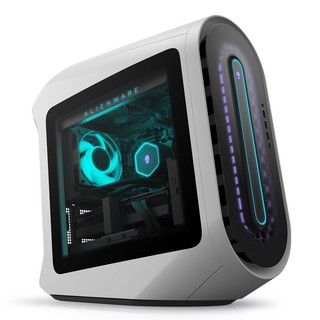 ALIENWARE 外星人 Aurora R13 十二代酷睿版 游戏台式机 黑白色（酷睿i7-12700F、RTX 3060Ti 8G、16GB、512GB SSD+1TB HDD）