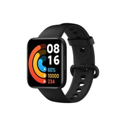 Redmi 红米 Watch 2 智能手表 40mm 典雅黑表壳 黑色TPU表带 (北斗、GPS、血氧)