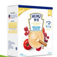 Heinz 亨氏 婴儿辅食牛肉番茄营养米粉 250g