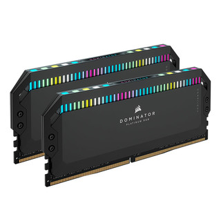 美商海盗船 统治者 RGB DDR5 5200 台式机内存 32GB（16GB*2）