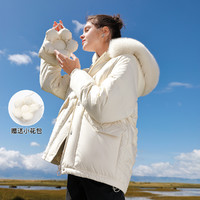 xiangying 香影 Y814203800  女士白鸭绒羽绒服