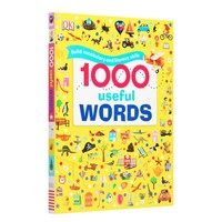 《1000 Useful Words 1000个常用的单词》毛毛虫点读版 原版绘本