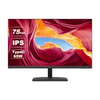 ViewSonic 优派 27英寸 办公显示器 75Hz Type-C 65W反向充电