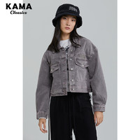 KAMA 卡玛 7121776 女士休闲牛仔夹克外套
