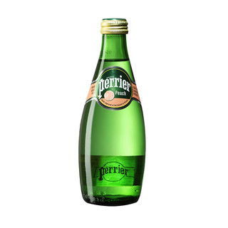 perrier 巴黎水 含气饮料 桃子味 330ml*24瓶