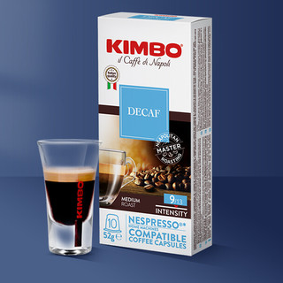 KIMBO 竞宝 中度烘焙 nespresso胶囊机 低因咖啡胶囊 10粒