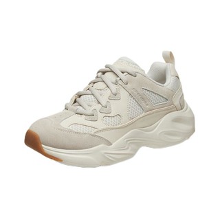 SKECHERS 斯凯奇 D'LITES系列 Stamina Airy 休闲运动鞋 66666222/OFWT 乳白色 38.5