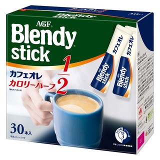 AGF Blendy 速溶咖啡欧蕾 1/2卡路里 5.7g*30支
