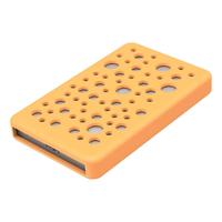 ORICO 奥睿科 2.5英寸 SATA移动硬盘盒 USB 3.0 Micro-B 橙色 2789U3