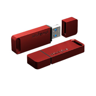 thinkplus TU100 限量版 USB 3.1 U盘 红色 64GB USB-A