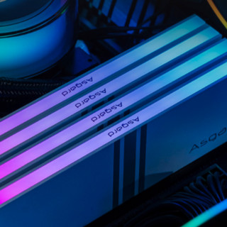 Asgard 阿斯加特 瓦尔基里系列 DDR4 3200MHz RGB 台式机内存 灯条 炫酷白 32GB 16GBx2