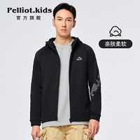 PELLIOT 伯希和 【点击拼团立享199元】伯希和户外抓绒衣2021新款男士连帽秋季保暖休闲外套跑步运动开衫