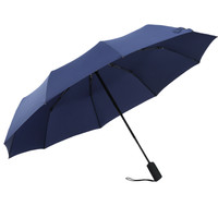 Telling world 习雨 10骨遮阳伞 蓝色