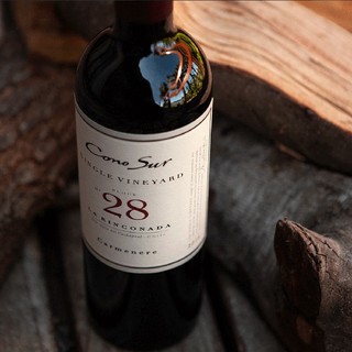 Cono Sur 柯诺苏 单一园28区佳美娜干型红葡萄酒 2020年 6瓶*750ml套组