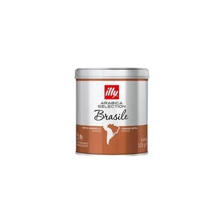 illy 意利 巴西产区 精选单品咖啡粉 125g