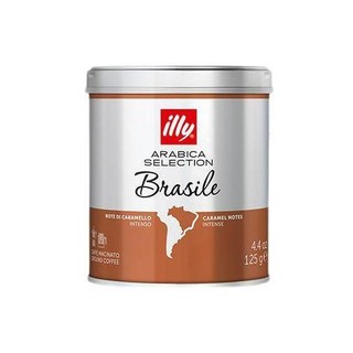 illy 意利 巴西产区 精选单品咖啡粉 125g