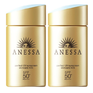 ANESSA 安热沙 水能户外清透防晒乳 牛年限定礼盒装 2018年版 SPF50+ PA++++ 60ml*2+12ml