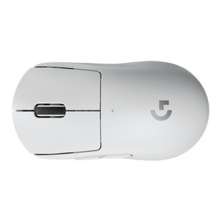 logitech 罗技 GPW 二代 2.4G Lightspeed 双模无线鼠标 25600DPI 白色