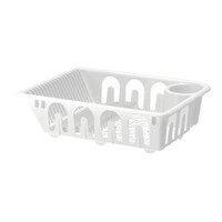 FLUNDRA 夫伦加 白色餐具滤干架