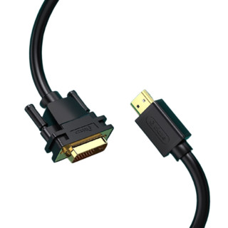 Biaze 毕亚兹 HDMI转DVI转换线 DVI转HDMI线4K/60Hz 高清双向互转线 笔记本电脑显卡显示器视频连接线 1.8米