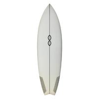 INFINITY BANDIT 传统冲浪板 鱼板 白色/黑色 6尺2