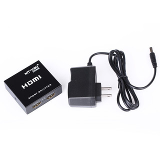 UGREEN 绿联 MT-SP102M HDMI1.4集线器 一分二 黑色