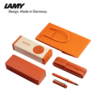 LAMY 凌美 2021限量版 Safari狩猎系列 墨水钢笔 落日橙礼盒装