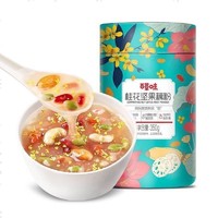 Be&Cheery; 百草味 冲饮 桂花坚果藕粉350g 坚果藕粉羹营养早餐特产速食