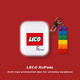 LEGO 乐高 AirPods1/2代耳机 保护套