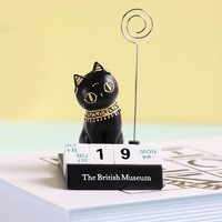 PLUS会员：大英博物馆 盖亚·安德森猫多功能小摆件 5.7*8.1*10.2cm 礼物便签夹