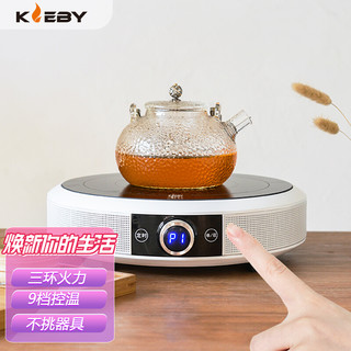 KLEBY 克来比 电陶炉家用爆炒电磁炉节能 茶炉EA2203M